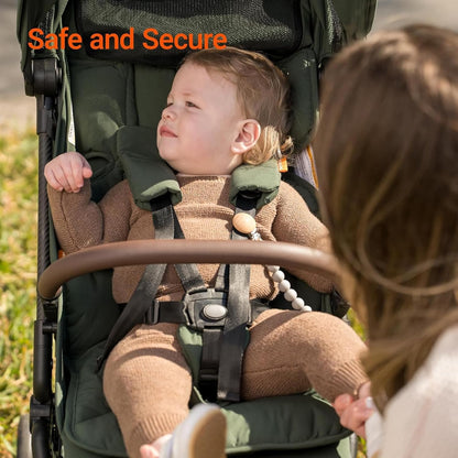MAMAZING Ultra Air Lightweight Baby Travel Stroller with Carbon Fiber Frame, Compact & Airplane-Friendly, One-Handed Fold, 11.6 lbs, Perfect for Toddlers, Grey
