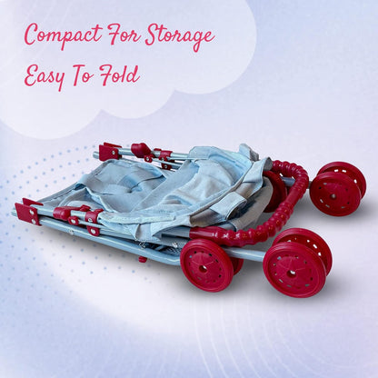 My First Doll Stroller Denim for Baby Doll