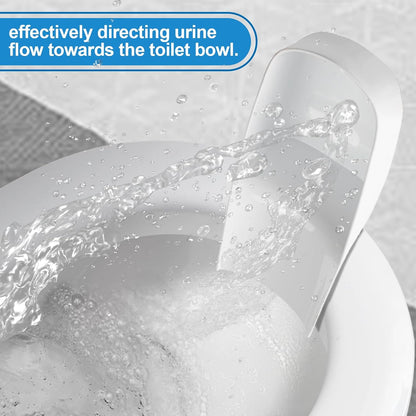 Toilet Splash Guard for Directs Urine Home Care Disability Elevated and Boys Potty Training,Diversion Pee Guard,Portable Restroom Pee Guard for Toilet Seat Adult Men,Prevent Urine Splashing (1 Pack)