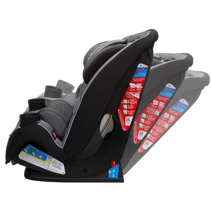 Safety 1st Grow and Go All-in-One Slim Convertible Car Seat, Rear Facing, 5-40 lbs, Forward Facing (30–65 lbs), High Back Booster Seat 40-100 pounds, Alaskan Blue