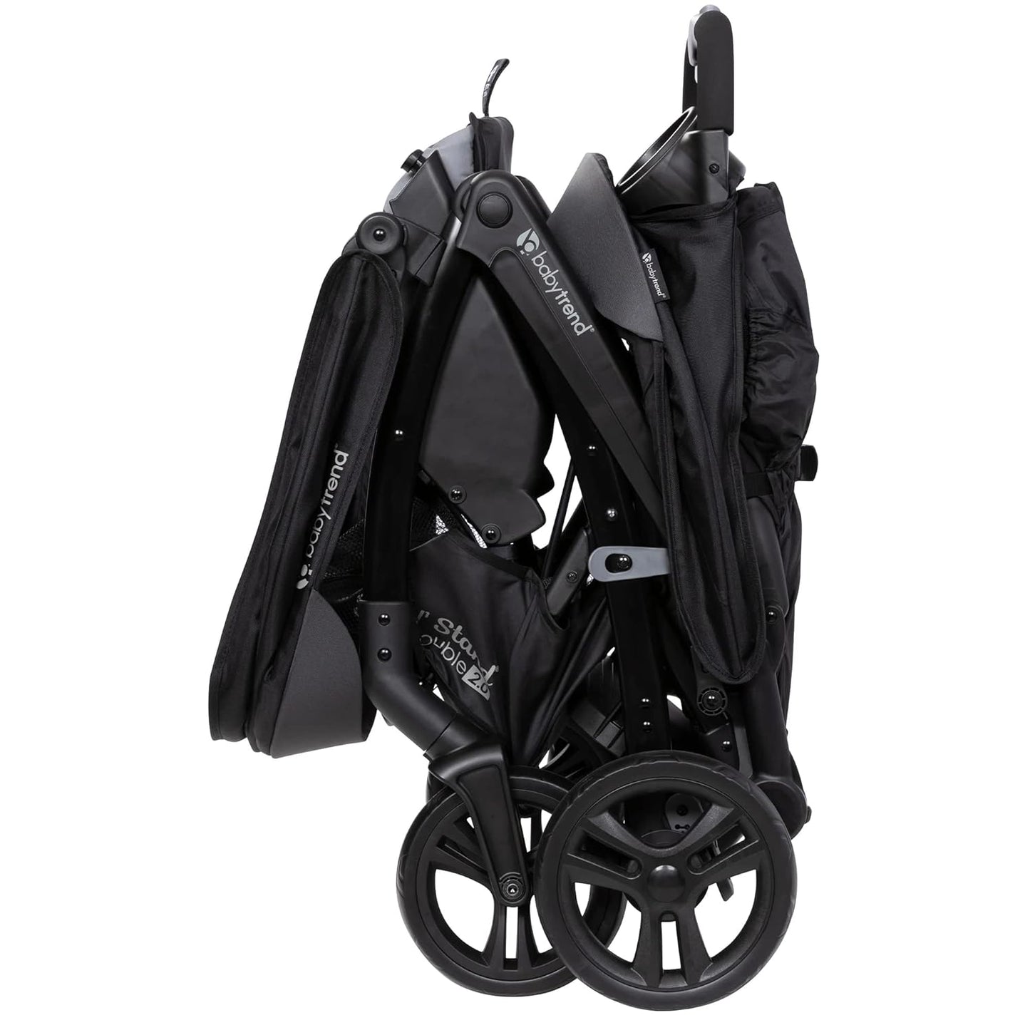 Baby Trend Sit N' Stand Tandem Double Stroller 2.0 DLX and EZ-Lift Plus Car Seat Set with 5 Point Safety Harnesses and Cozy Cover, Modern Khaki