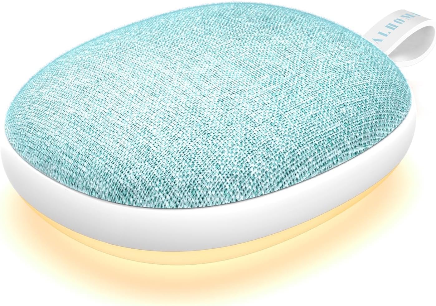 Portable White Noise Sound Machine: Baby Sleep Soother, Bluetooth Speaker, Rechargeable Battery, 4-Speed Timer, 6 Soothing Sounds Adult Therapy Aid for Trave (Blue, Portable)