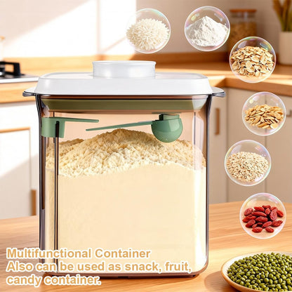 Formula Container 1700ml Airtight Formula Dispenser To Go Milk Powder Containers with Scoop and Scraper Food Storage Container