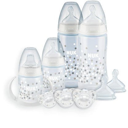 NUK Simply Natural Baby Bottles with SafeTemp Gift Set - Includes 4 Bottles