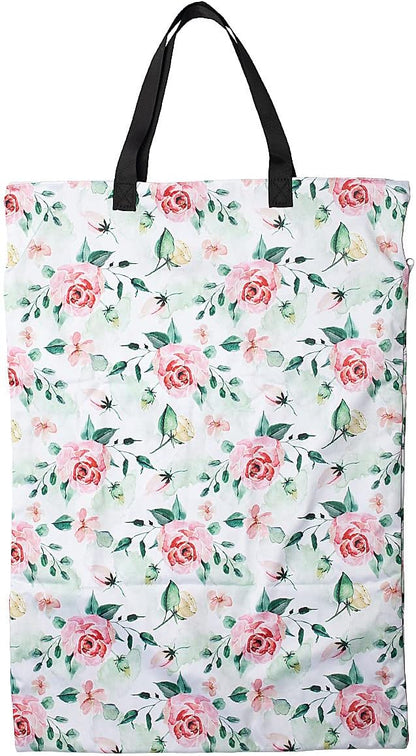 Large Hanging Wet/Dry Cloth Diaper Pail Bag for Reusable Diapers or Laundry