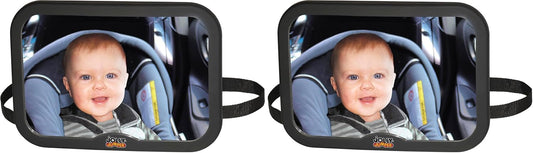 Jolly Jumper Driver's Baby Mirror 360 Degree View (Pack of 2)