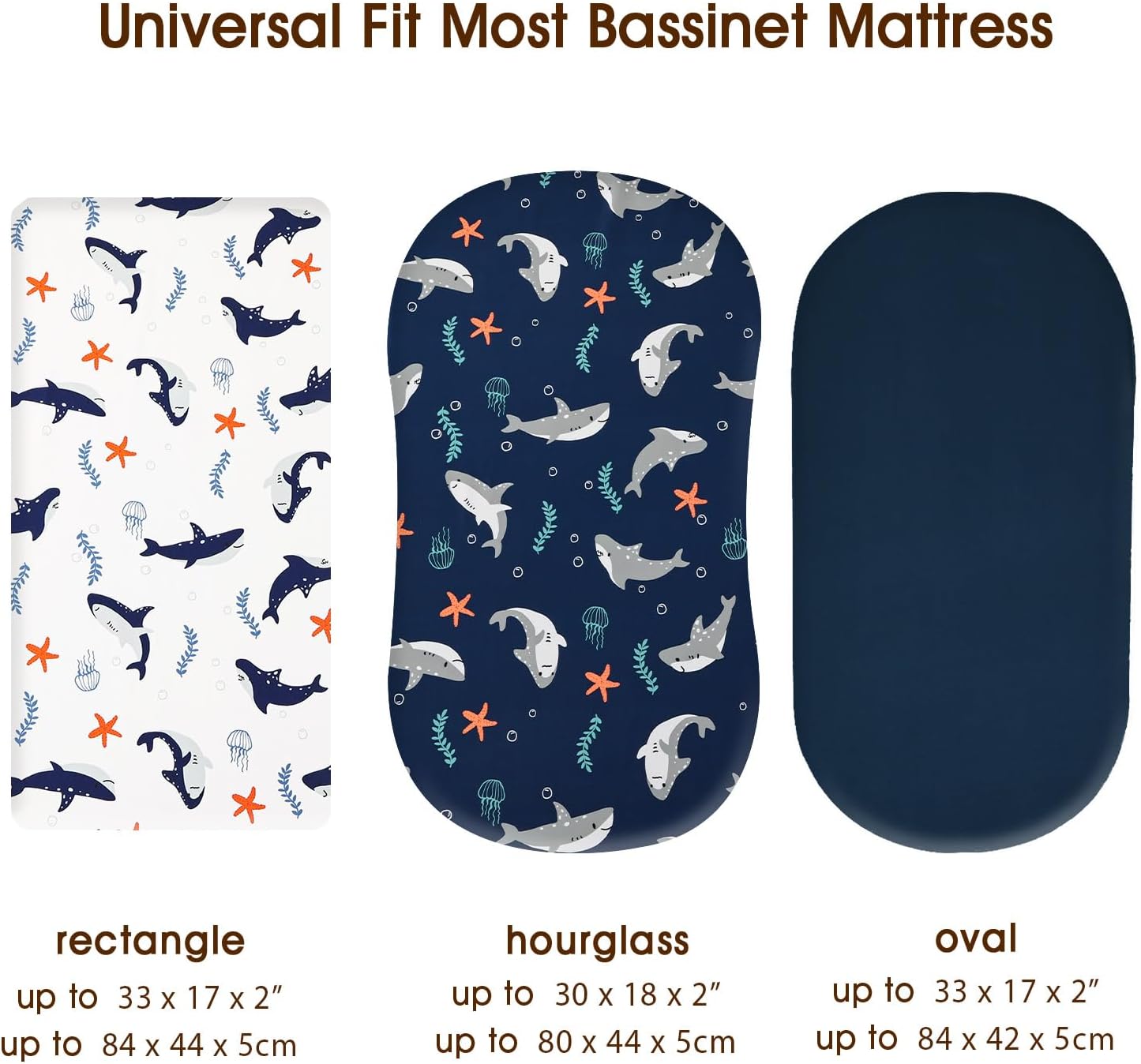 PHF 3 Pack Soft Mini Crib Sheets, Floral & Animal Pack N Play Sheets for Baby Boys Girls, No Slip Universal Fit for Pack N Play, Playard, Portable and Mini Crib Mattresses,Floral & Animal