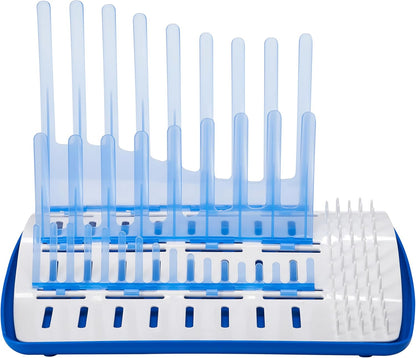 Dr. Brown's Folding Baby Bottle Drying Rack for Easy Storage - Dry Nipples, Pacifiers and Other Baby Essentials, BPA Free