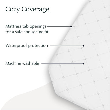 UPPAbaby Mattress Cover for Remi Playard/Soft and Breathable/Machine Washable/Organic Cotton