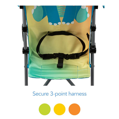 Cosco Character Umbrella Stroller, Easy to Store Anywhere with its Compact Umbrella fold, Pink Flamingo