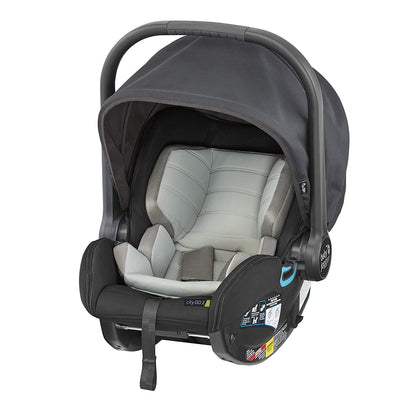 Baby Jogger® City GO 2 Infant Car Seat, Lunar Black – Lightweight Rear-Facing Infant Car Seat, Travel System Compatible, Taxi-Safe