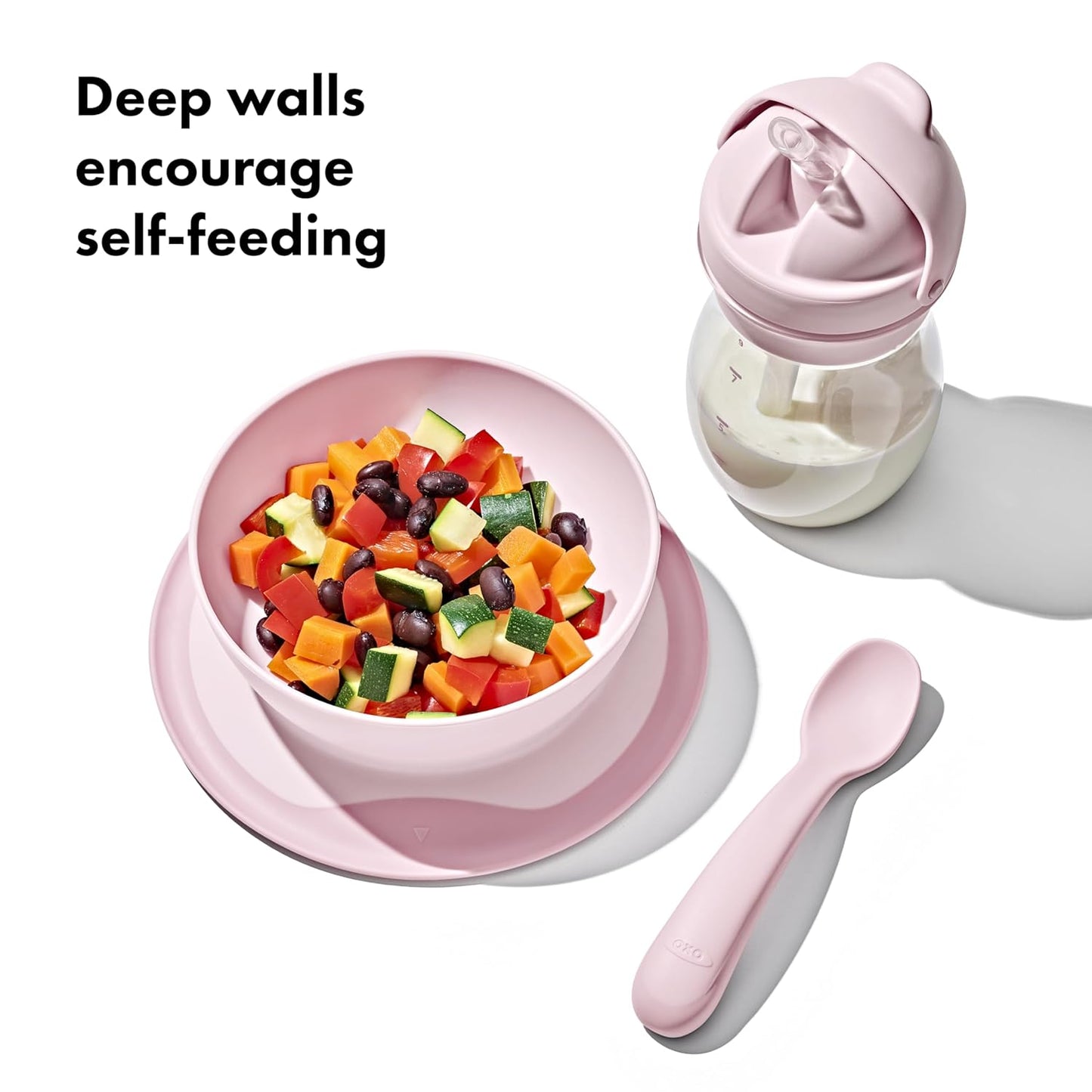 OXO Tot Stick & Stay Suction Bowl - Lilac