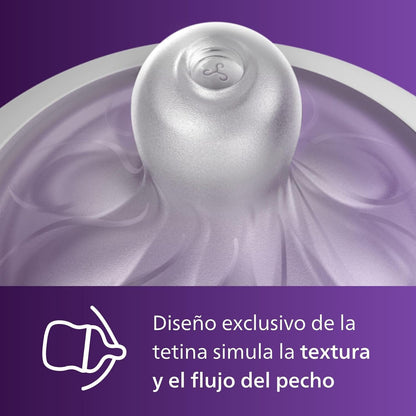Philips Avent Natural Response Nipples, Medium Flow (Flow 3), 4-Pack, SCY963/44