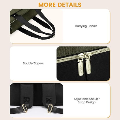 LOVEVOOK Diaper Bag Backpack,Diaper Tote Bag with Insulated Pockets,Baby Bag for Girl Boy with Changing Pad,Large Baby Diaper Bag with Pacifier Case,Anti-Theft Travel Backpack for Women