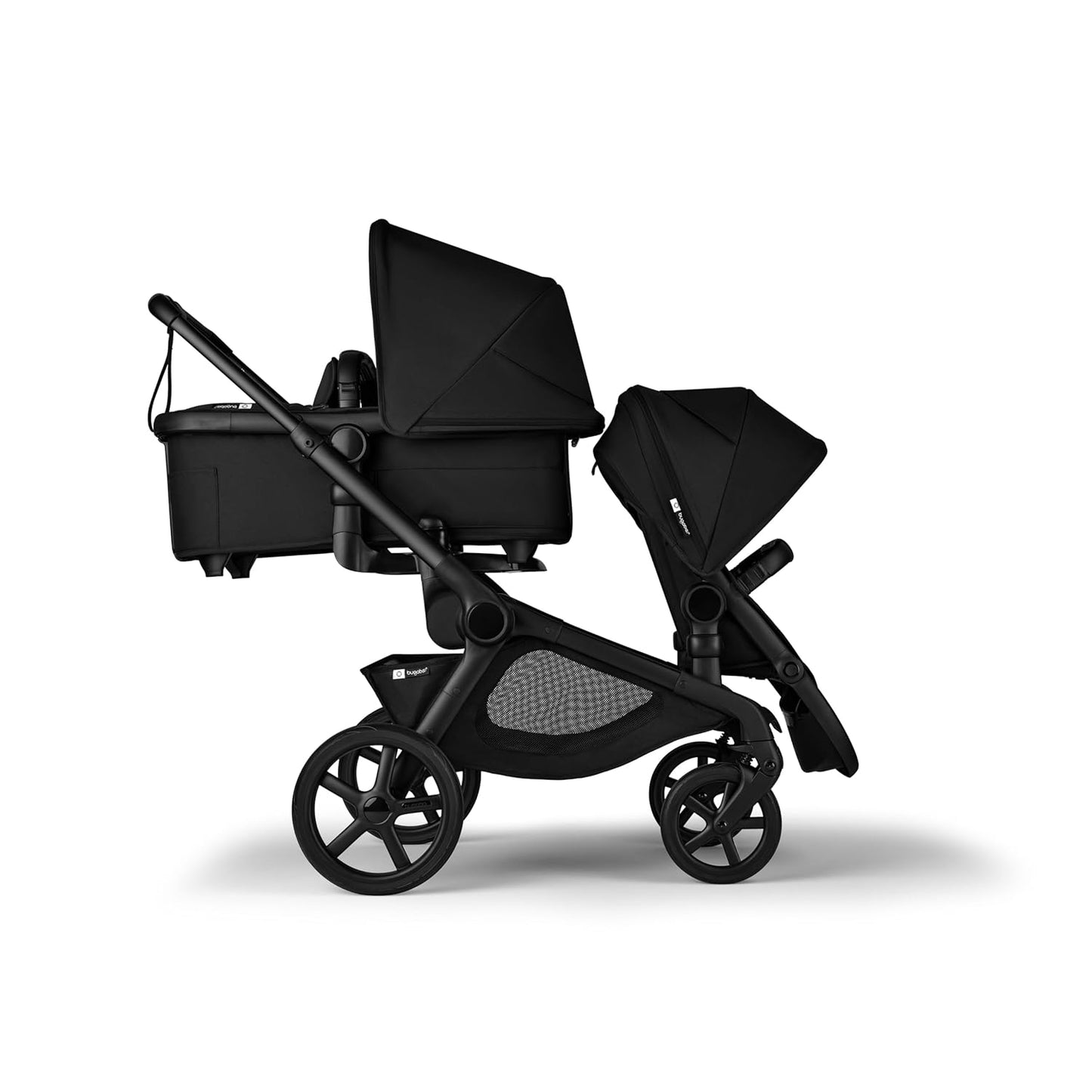 Bugaboo Kangaroo Sibling/Second Seat – Forest Green | Converts Kangaroo Stroller to Double | UPF 50+ Canopy, Adjustable Footrest, Reversible Toddler Seat