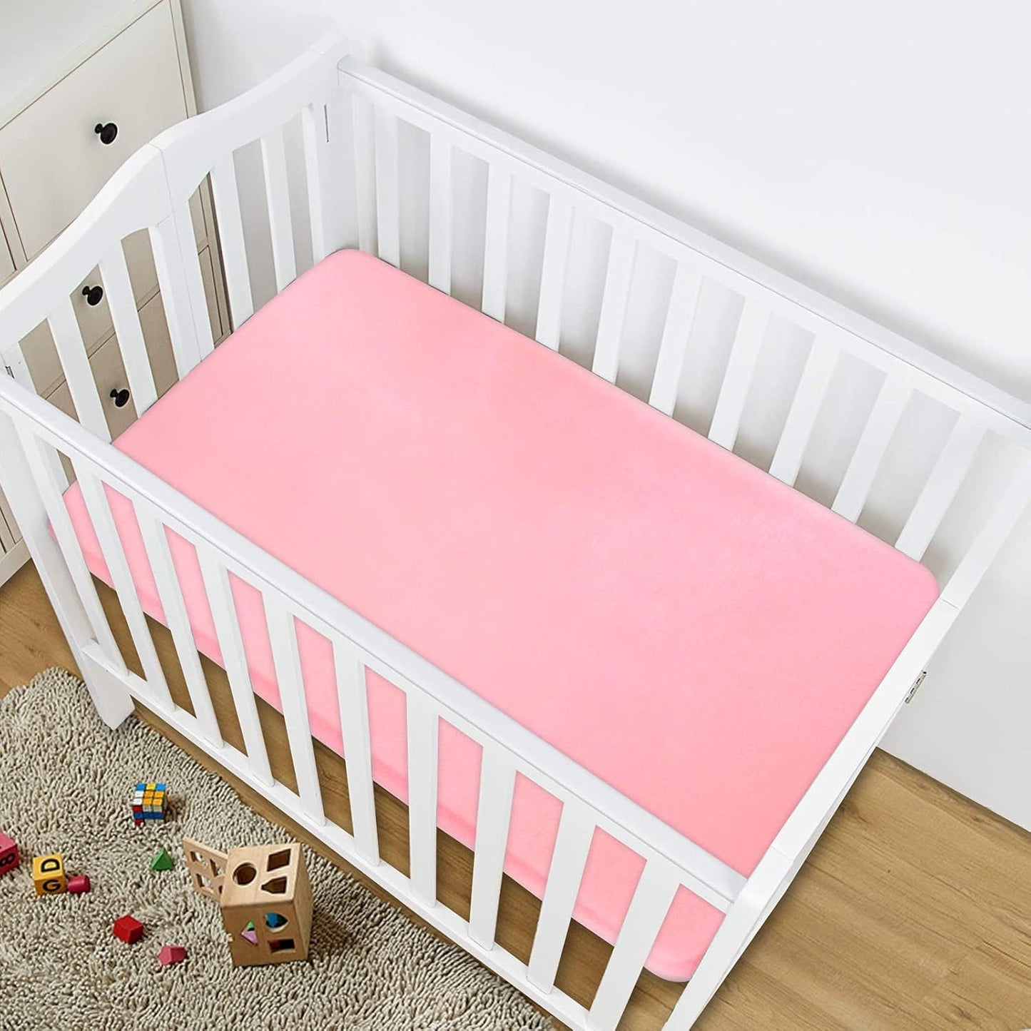 Bassinet Sheets for Baby Boy Girl, Satin Bedside Sleeper Sheets to Fit Mika Micky&Baby Delight&Dream On Me&Baby Joy Bassinet, Bassinet Sheet for Baby Hair (33"x20"x5") Silk Bassinet Sheets, Grey