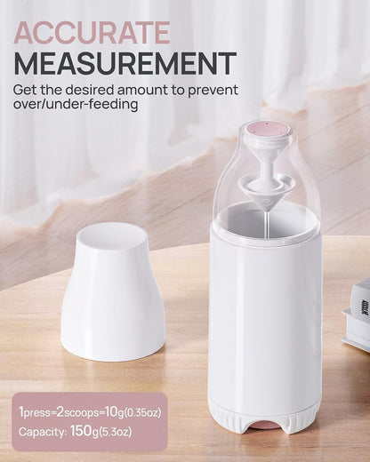 CozyStyle Baby Formula Container, Quick Release Milk Powder Holder, Formula Dispenser Portable for Outdoor Travel