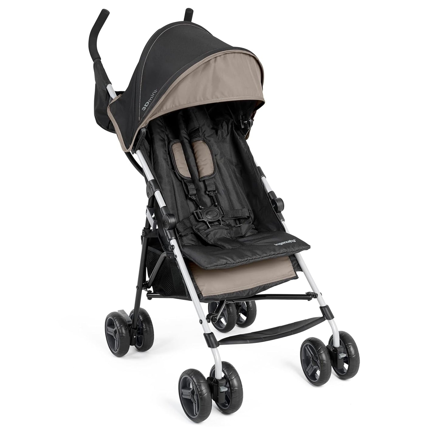 Ingenuity 3D Mini Stroller Rain Cover, Baby Weather Shield for Rain, Wind & Snow, Fits 3D Mini Strollers, Vented Airflow, Clear Visibility, Easy Install & Storage – Clear