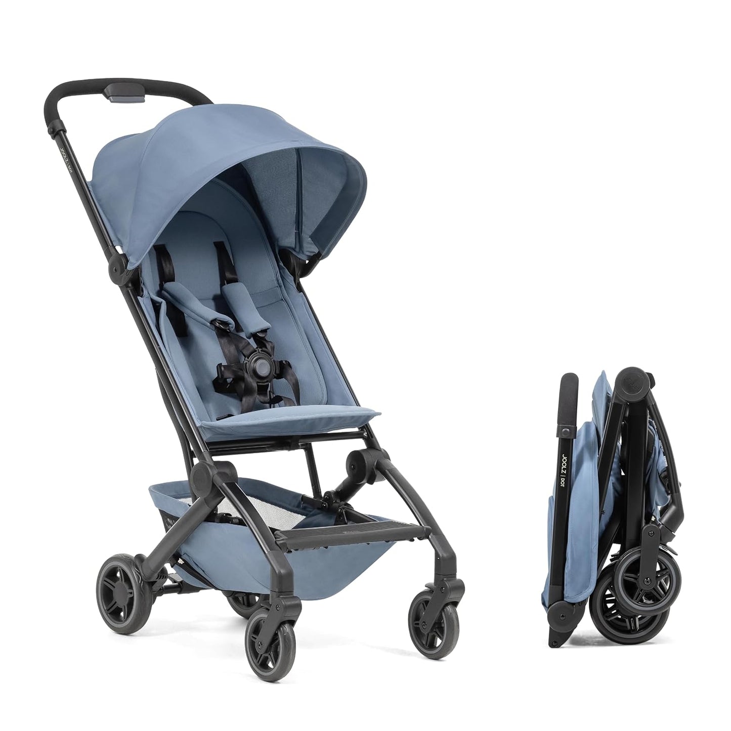 Joolz Dot Ultra Lightweight Travel Stroller – Compact Fold, Airplane Compatible, 5-Point Harness, UPF 50+ Canopy – Easy to Carry City & Travel Stroller - Dune Beige