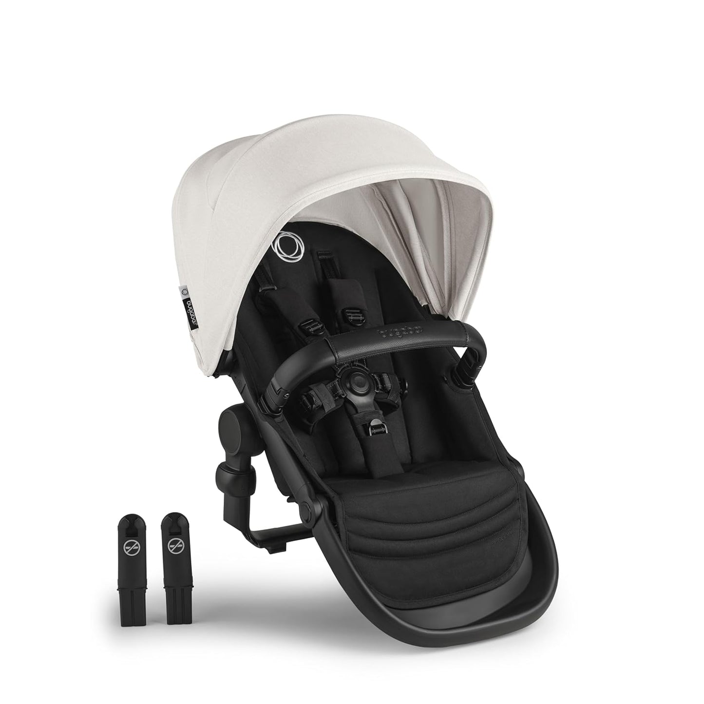 Bugaboo Kangaroo Sibling/Second Seat – Forest Green | Converts Kangaroo Stroller to Double | UPF 50+ Canopy, Adjustable Footrest, Reversible Toddler Seat