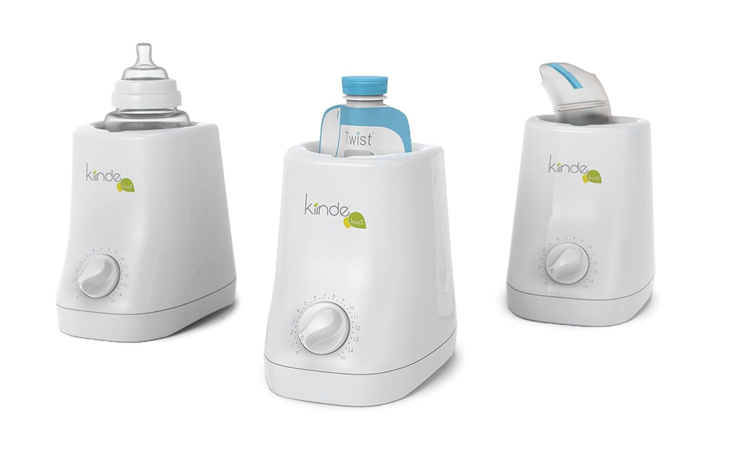 Kiinde Kozii Baby Bottle Warmer and Breast Milk Warmer for Warming Breast Milk, Infant Formula and Baby Food