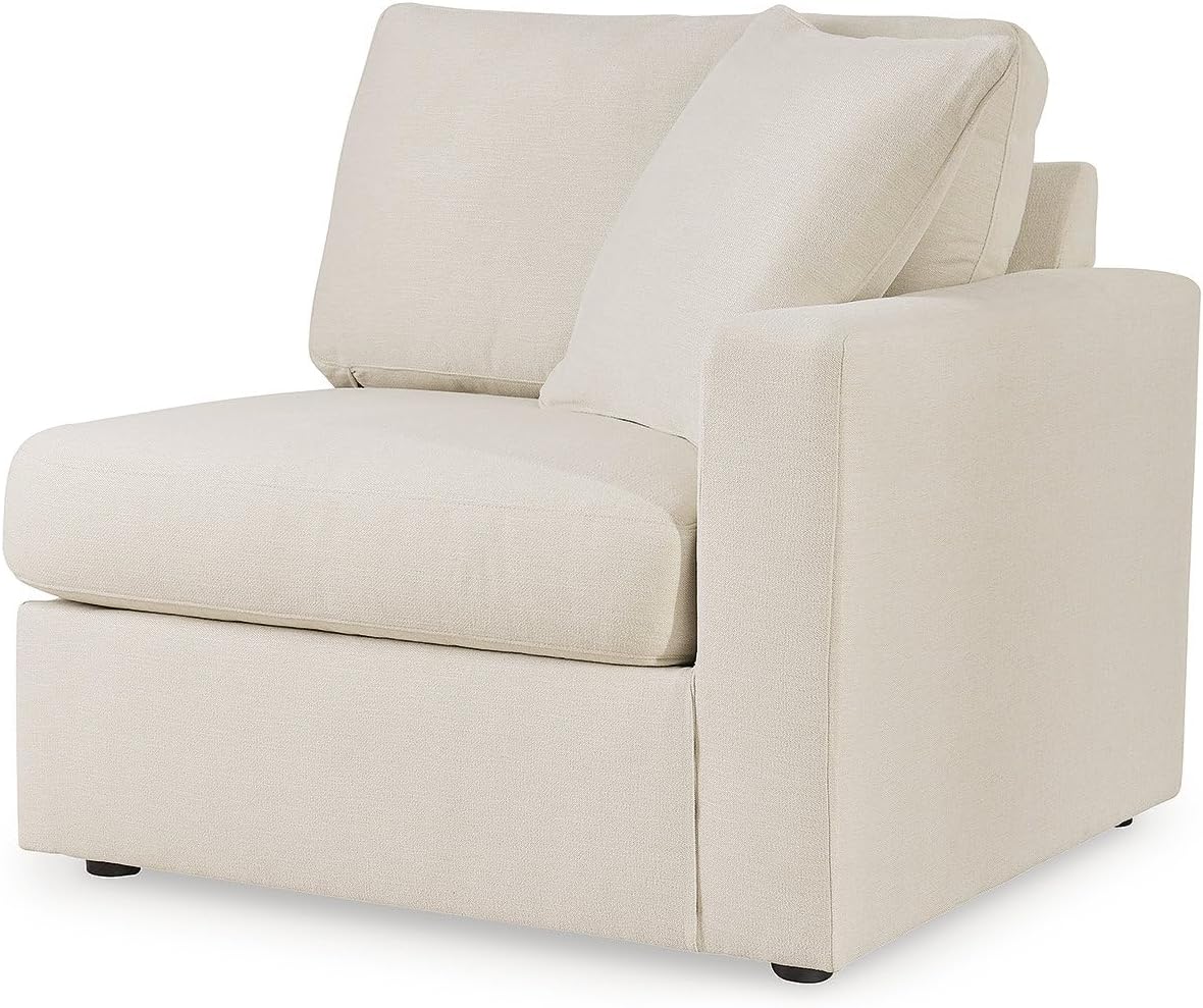 Signature Design by Ashley Modmax Coastal Press-Back Swivel Glider Rocker Recliner with Machine Washable Cover, Hidden Storage Compartments and 2 Bolster Pillows, Beige - Colors A