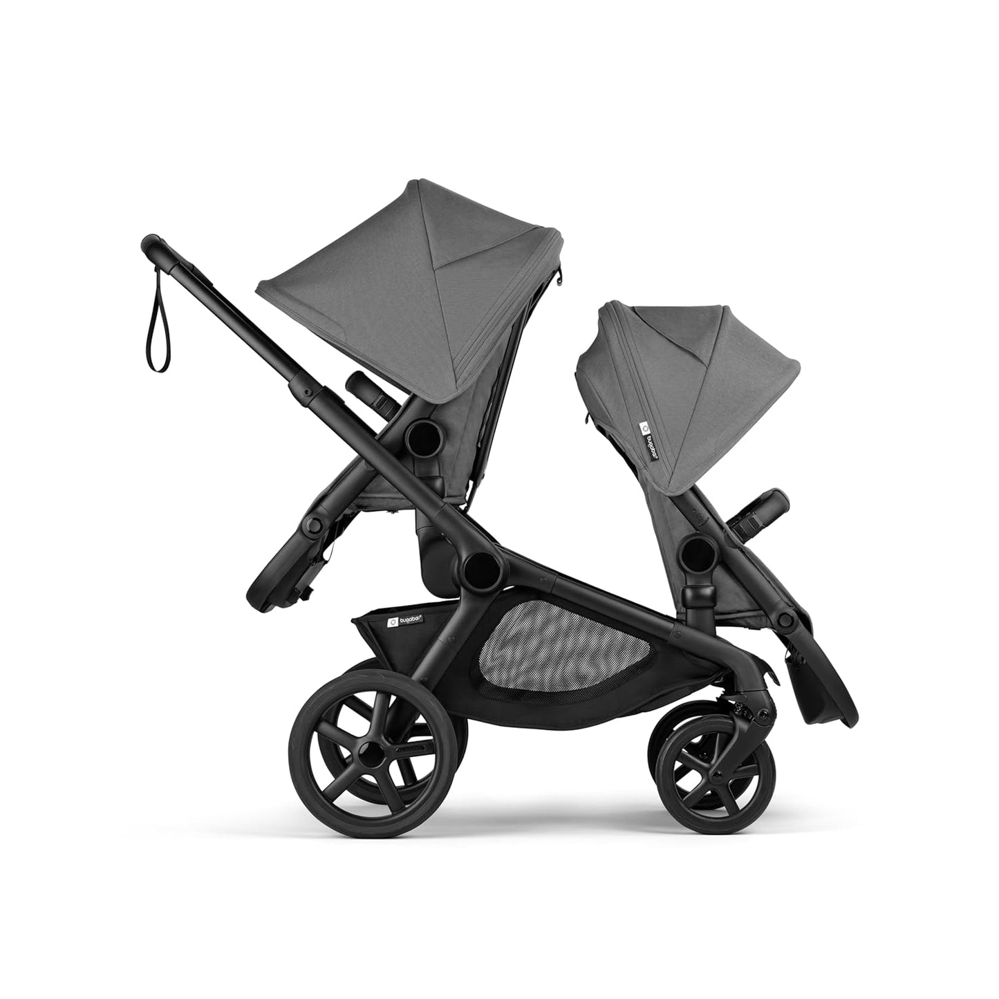 Bugaboo Kangaroo Sibling/Second Seat – Forest Green | Converts Kangaroo Stroller to Double | UPF 50+ Canopy, Adjustable Footrest, Reversible Toddler Seat