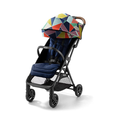 Graco Ready2Jet Compact Stroller – Overhead Friendly Compact Travel Stroller with Automatic Fold, Lilac Mod
