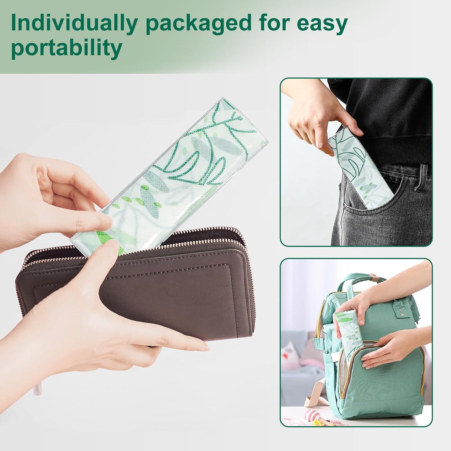 30 Pack Toilet Seat Covers Disposable, Large Waterproof Potty Covers for Toddlers, Kids, and Adults, Individually Wrapped for Travel, Toddler Potty Training for Public Restroom, Airplane, Trip