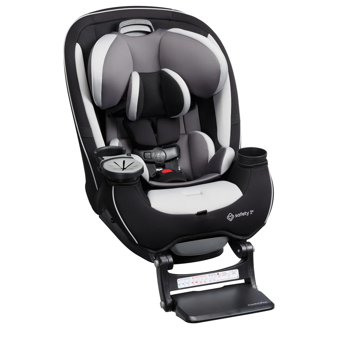 Safety 1st Grow and Go All-in-One Slim Convertible Car Seat, Rear Facing, 5-40 lbs, Forward Facing (30–65 lbs), High Back Booster Seat 40-100 pounds, Alaskan Blue