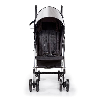 Bright Starts Ford Bronco HighGear Stroller, Lightweight Foldable Stroller with Sport Details, Large Storage Basket, Anti-Shock & Lockable Wheels, Unisex Area 51 Blue/Green