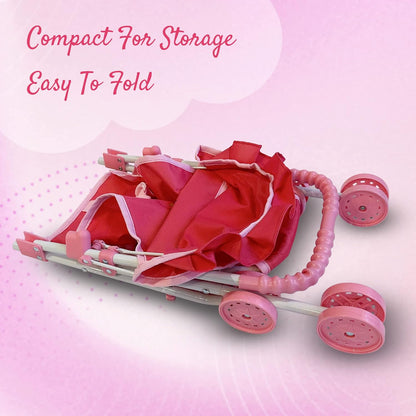 My First Doll Stroller Denim for Baby Doll