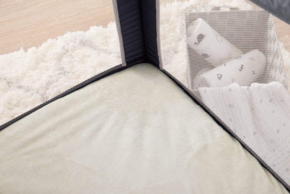 American Baby Company Heavenly Soft Chenille Fitted Pack N Play Playard Sheet 27" x 39", Warm and Cozy Chenille Pack and Play Sheet, White, for Boys and Girls, Fits Most Mini Crib Mattresses