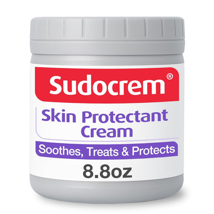 Sudocrem Diaper Rash Cream for Baby's Skin, Triple Action Diaper Rash Paste that Soothes, Treats and Protects, 15.29% Zinc Oxide Cream - 8.8oz (250g)