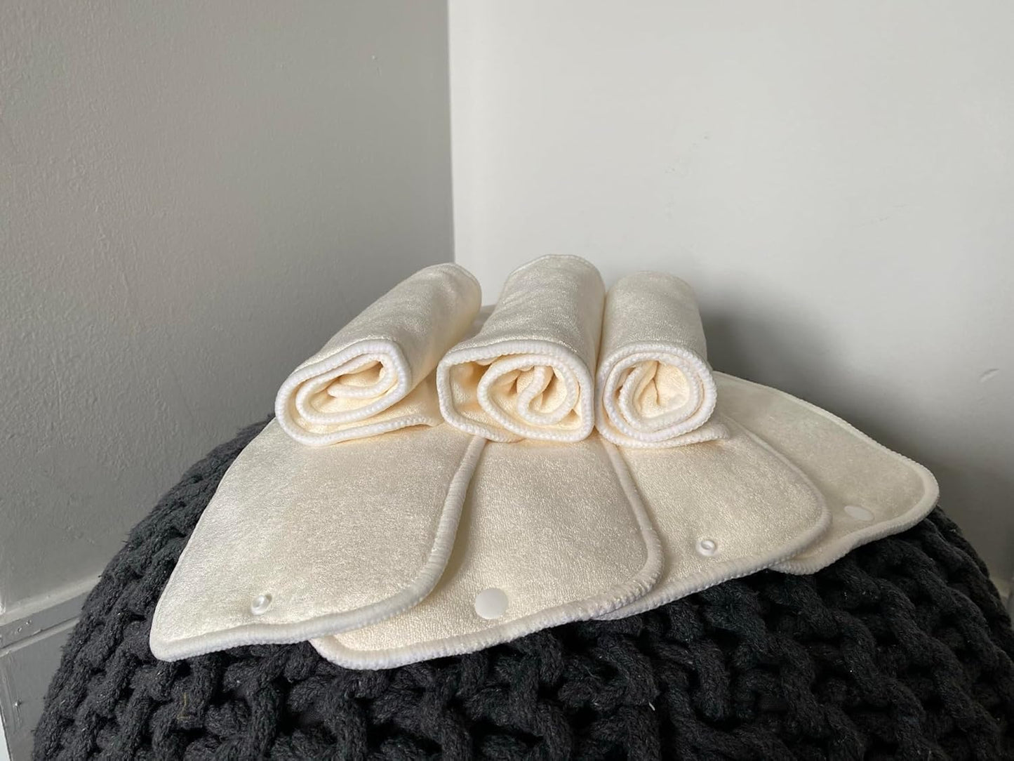 Diaper Liners for Cloth Diapers, 100 Disposable Sheets Per Roll, Made of Soft Material, by Nora's Nursery