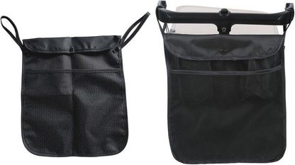 Baby Stroller Organizer,Black,Umbrella stroller organizer,Extra pockets to store snacks/wipes items,Holds water bottles, toddler sweat shirt etc (Black)