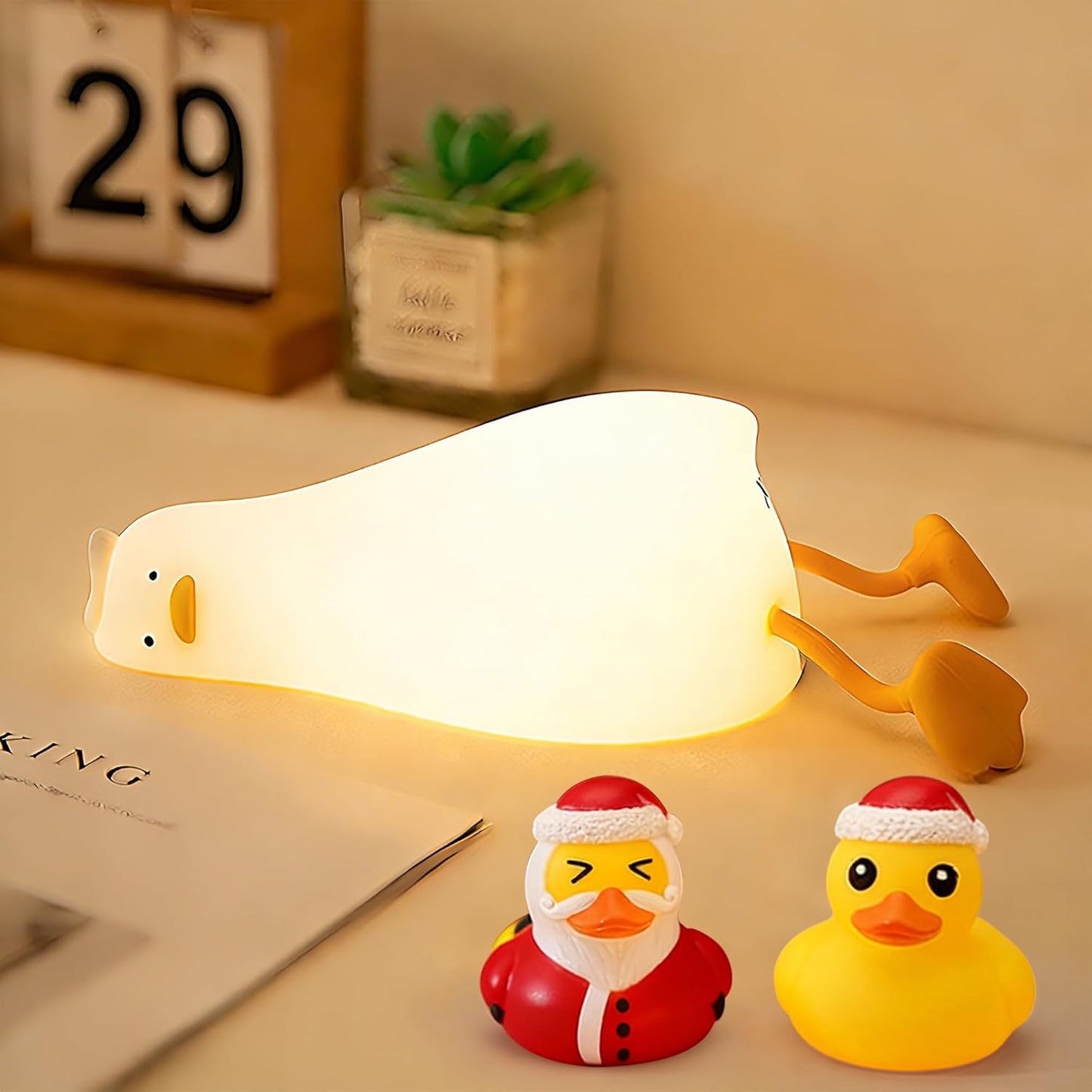 Cute Panda Night Light with White Noise, Sound Machine for Baby Sleeping Aid ,Toddler Sleep Trainer 4 Soothing Sleep Sounds,Timer/Dimmable Nursery Silicone Night Light, Cute Gifts for Kids Boys/Girls