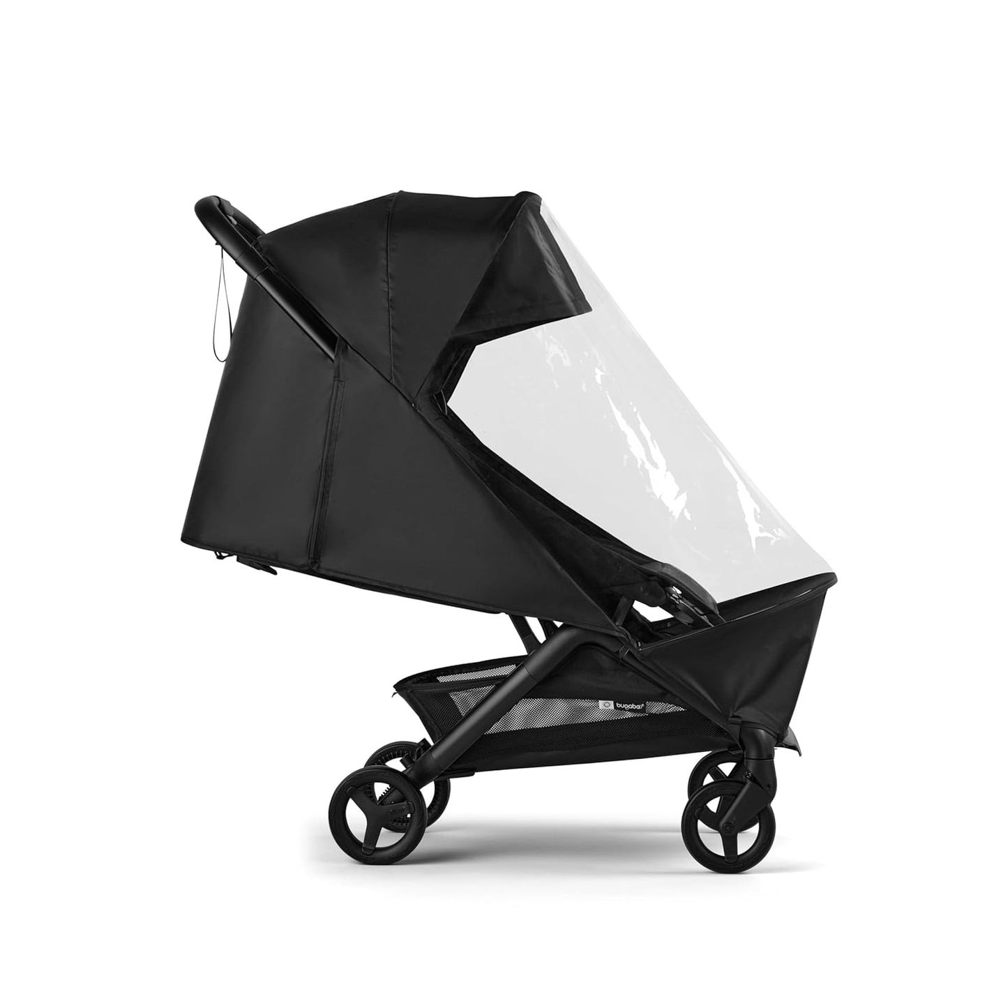 Bugaboo Butterfly Rain Cover – Compatible with Bugaboo Butterfly and Butterfly 2 Strollers – Transparent Weather Shield for Rain, Wind & Cold – Quick-Attach Travel Accessory