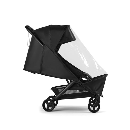 Bugaboo Butterfly Rain Cover – Compatible with Bugaboo Butterfly and Butterfly 2 Strollers – Transparent Weather Shield for Rain, Wind & Cold – Quick-Attach Travel Accessory