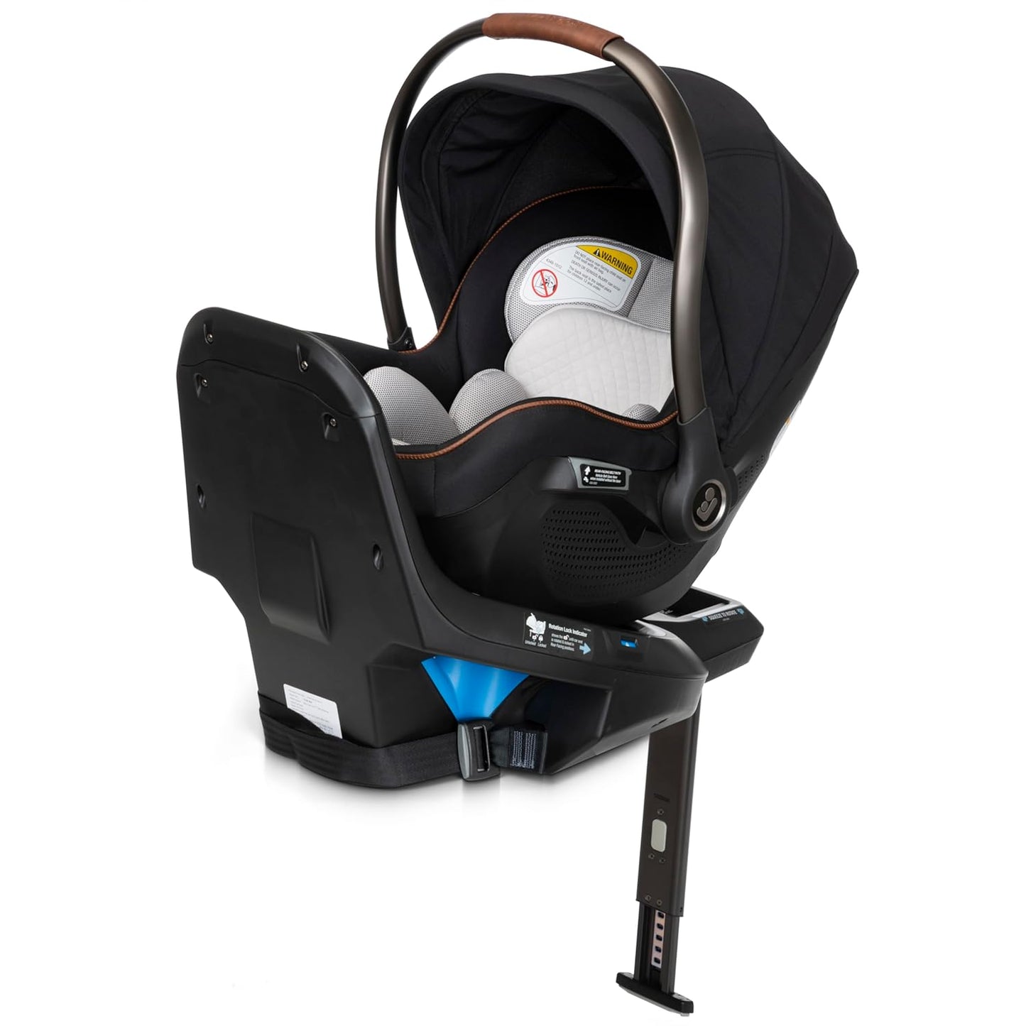 Maxi-Cosi Peri 180 Rotating Infant Car Seat, Baby Car Seat Rotating Carseat, Swivel Car Seat, Onyx Wonder