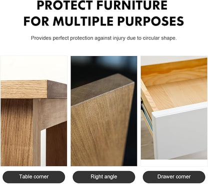 POPETPOP 20 Pack Corner Protector for Baby, Clear Table Corner Protectors, Furniture Edge Guards - Baby Proof Guards to Cover Sharp Furniture