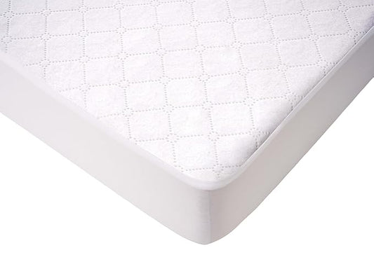 American Baby Company Waterproof Fitted Pack and Play Mattress Protector 39" x 27" - Quilted, Noiseless, Ultra-Soft & Breathable Playpen and Pack n Play Mattress Cover