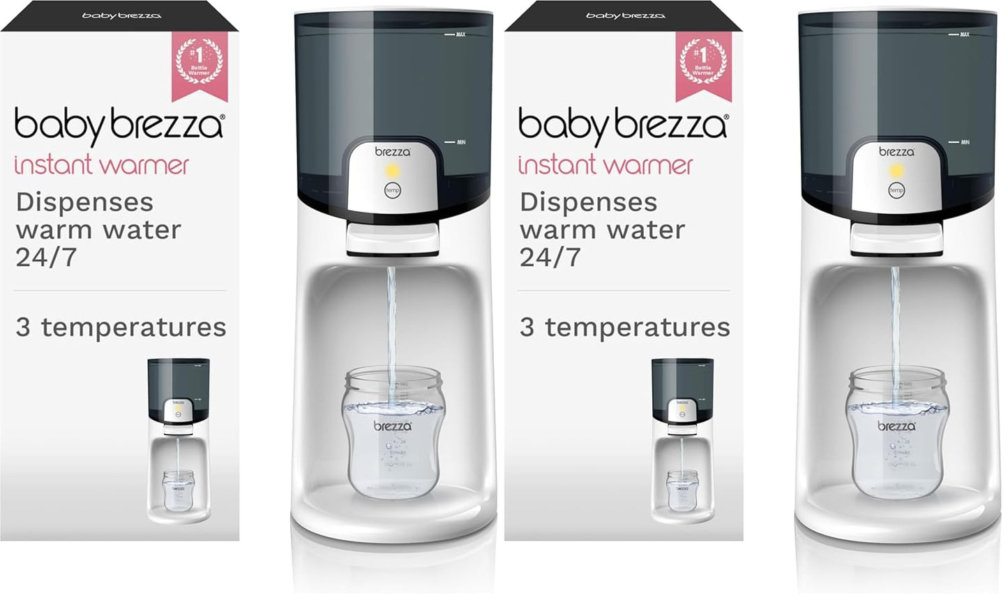 Baby Brezza Instant Baby Bottle Maker with 3 Temperature Settings for Formula Warming, 50oz Tank Capacity, 24/7 Warm Water Dispenser, Electric Kettle Alternative