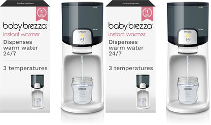 Baby Brezza Instant Baby Bottle Maker with 3 Temperature Settings for Formula Warming, 50oz Tank Capacity, 24/7 Warm Water Dispenser, Electric Kettle Alternative