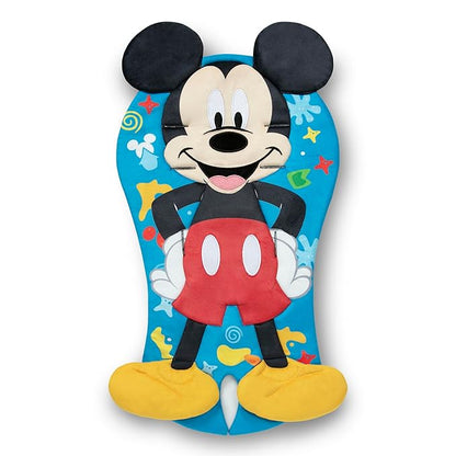 Mickey Mouse Stroller Seat Pad by Delta Children - Universal Stroller Seat Cushion/Liner for Infants and Toddlers - Machine Washable, Blue