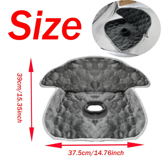 Waterproof Piddle Pads Seat Potty Training Protector, Piddle Pad for Carseat/Stroller/Highchair, Seat Protector Waterproof Liner Potty Training Toddlers (Gray)