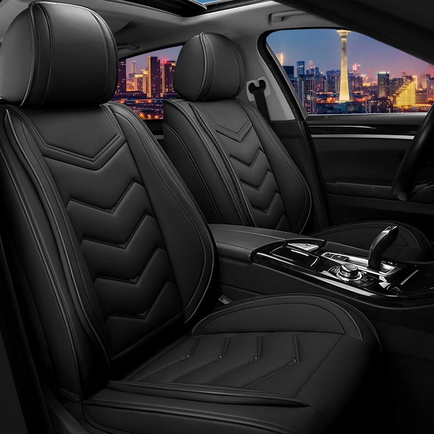 CTDS Car Seat Covers for MINI Convertible 2013-2026, Stylish Sport Seat Covers, Premium Nappa Leather Car Seat Cover. Automobile Seat Covers Sets.(Luxury 5 Seats/Beige)