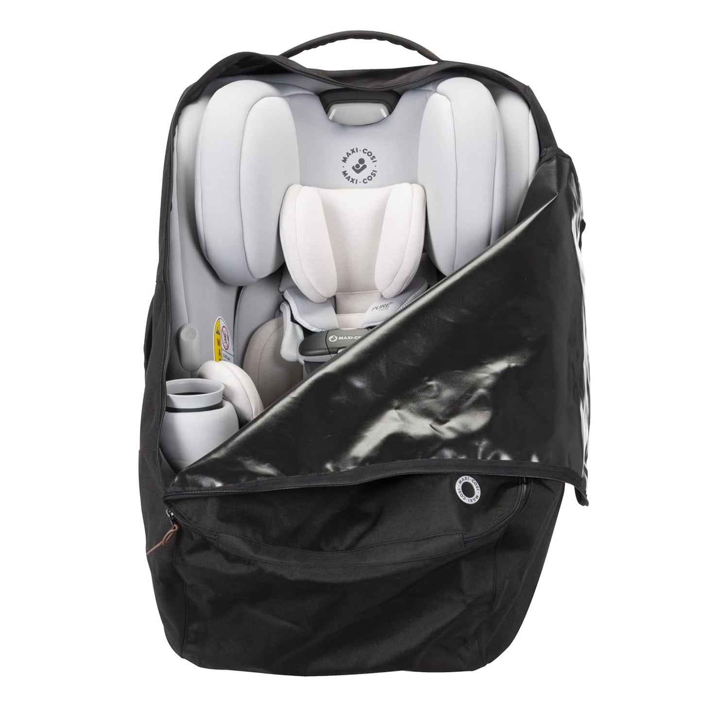 Maxi-Cosi Pria All-in-One Convertible Car Seat, Infant to Toddler Car Seat, Easy-Install Harness, Machine-Washable Cover, 5-100 lbs, Sea Shadow