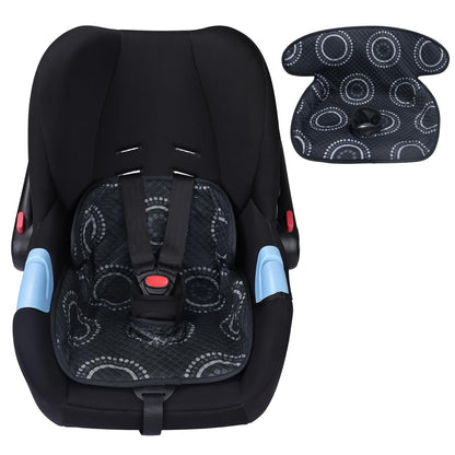 Piddle Pad Car Seat Liner, Waterproof Soft Car Seat Protector for Potty Training, Travel-Friendly Baby Toddler Carseat Cover, Machine Washable Liner for Spills, Potty Accidents (Blue, 2PC)