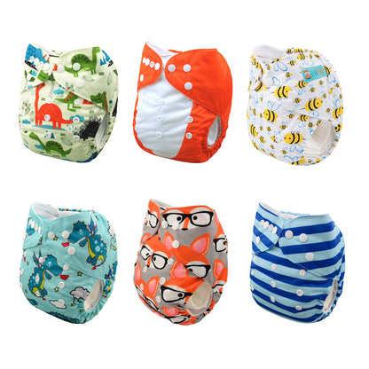 ALVABABY 12pcs Microfiber Inserts,Soft Cloth Diaper Liner,3-Layer Absorbent Inserts,Reusable for Baby Cloth Diapers 12T